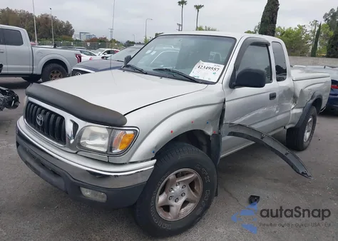 2002 Toyota Tacoma Base V6 from USA, damaged, VIN 5TEWN72NX2Z033703